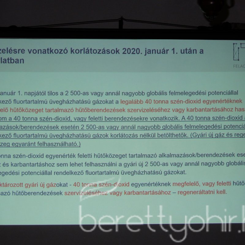 Hűtéstechnikai szakmai nap 47